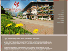 Tablet Screenshot of forellenhof.info